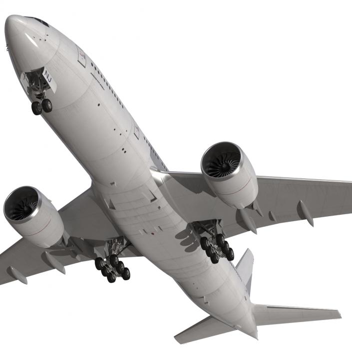 Boeing 777-200ER Generic 3D model