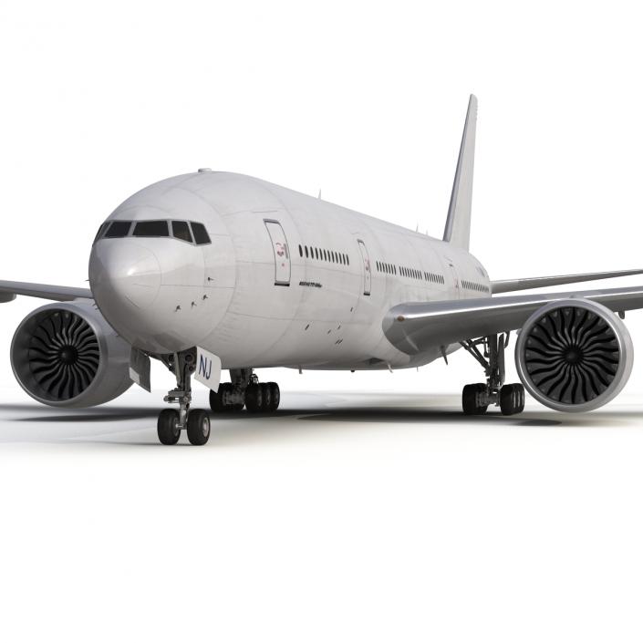 Boeing 777-200ER Generic 3D model