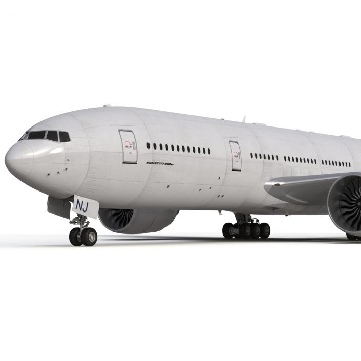 Boeing 777-200ER Generic 3D model