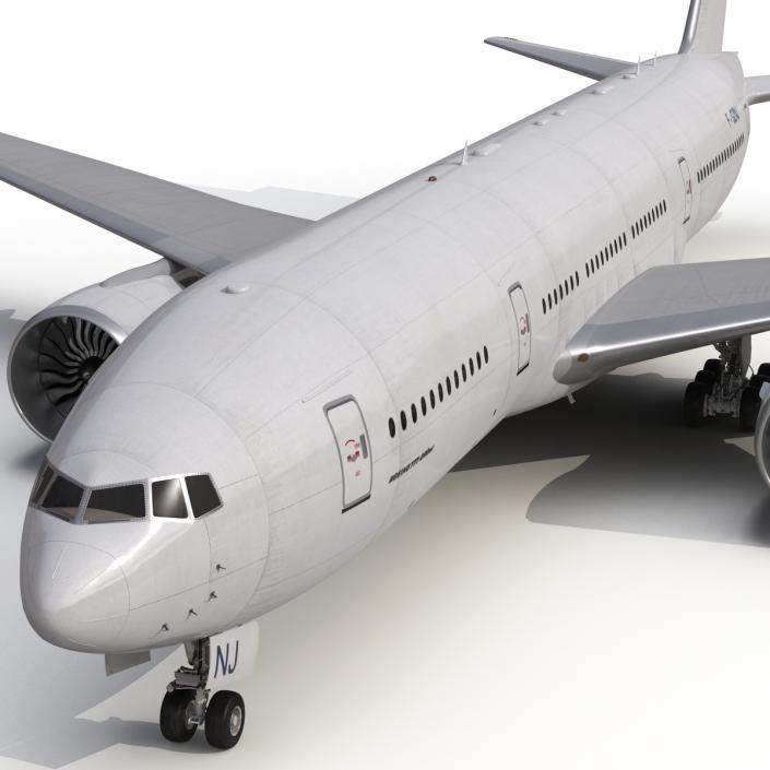 Boeing 777-200ER Generic 3D model