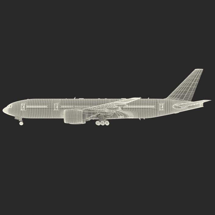 Boeing 777-200ER Generic 3D model