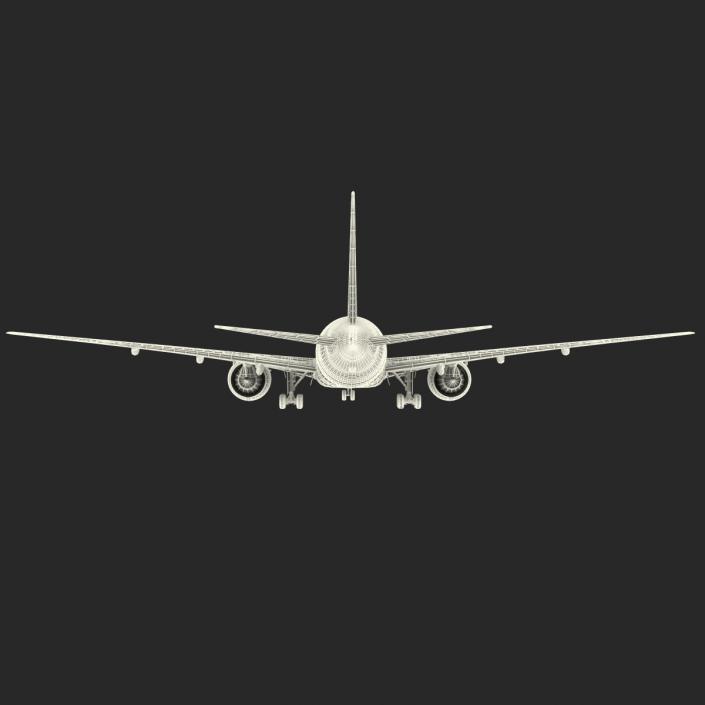 Boeing 777-200ER Generic 3D model