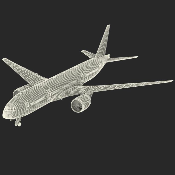 Boeing 777-200ER Generic 3D model