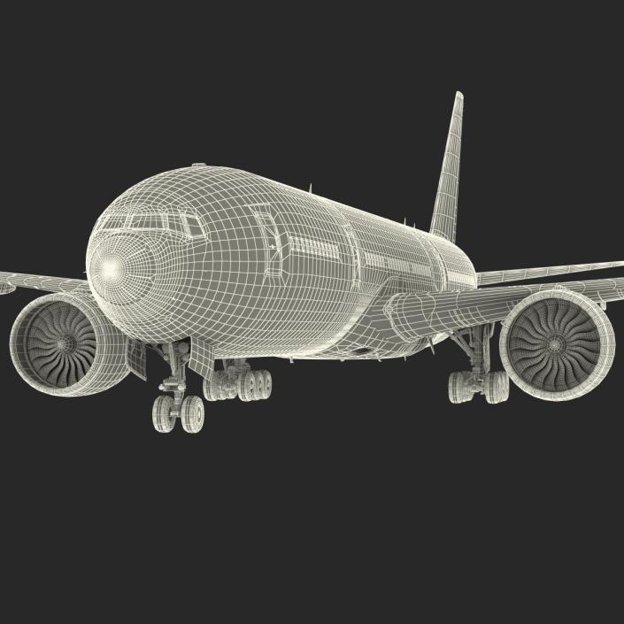 Boeing 777-200ER Generic 3D model