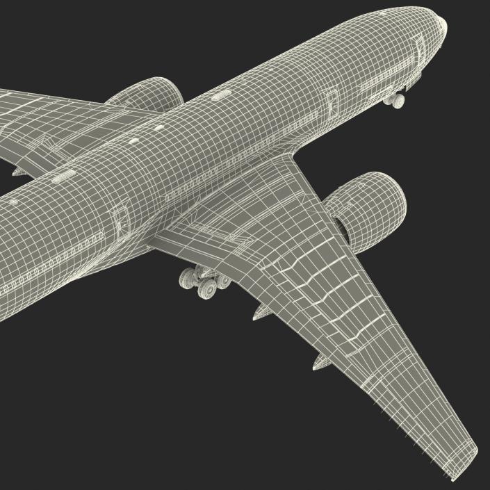 Boeing 777-200ER Generic 3D model