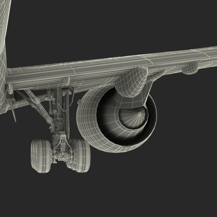 Boeing 777-200ER Generic 3D model