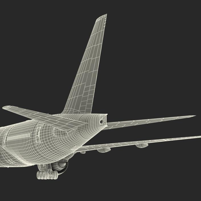 Boeing 777-200ER Generic 3D model