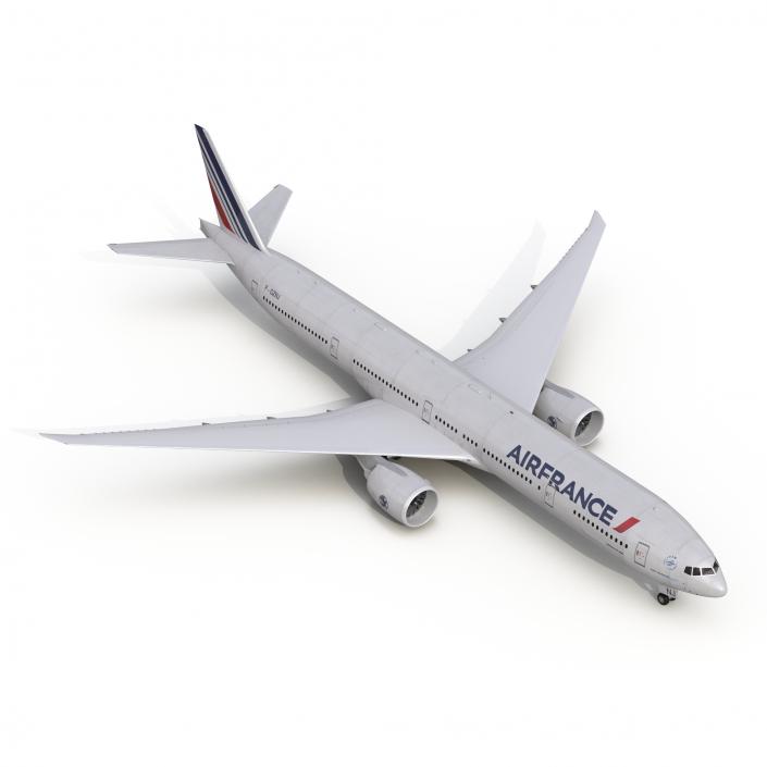 3D model Boeing 777-300 Air France