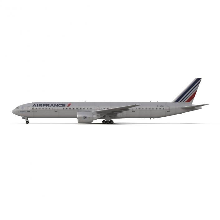 3D model Boeing 777-300 Air France