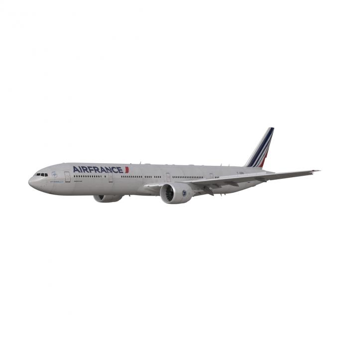 3D model Boeing 777-300 Air France