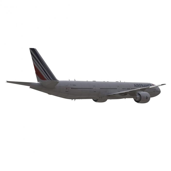 3D model Boeing 777-300 Air France