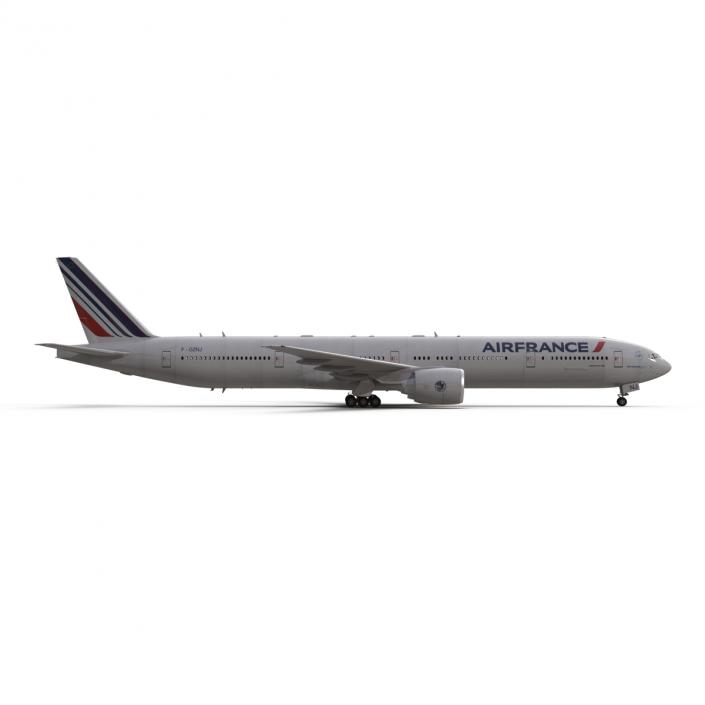 3D model Boeing 777-300 Air France