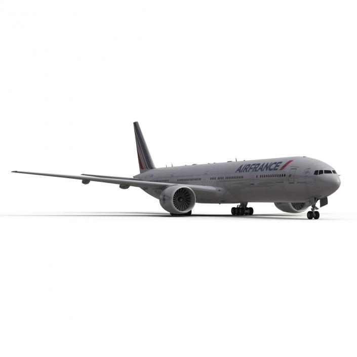 3D model Boeing 777-300 Air France