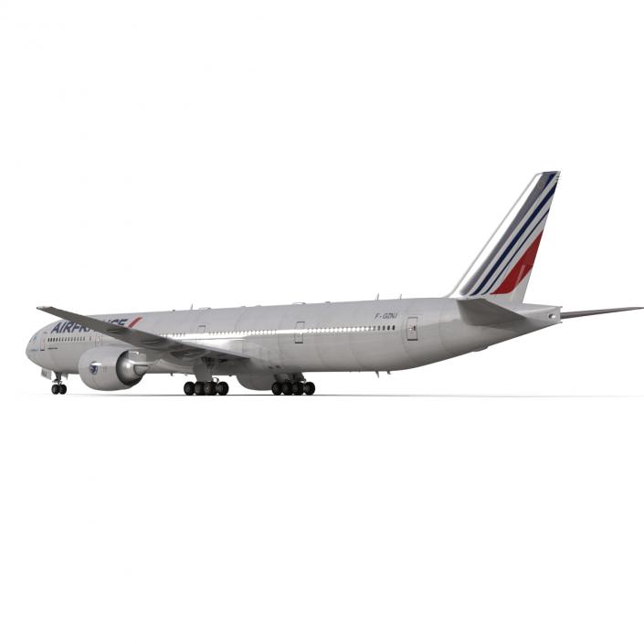 3D model Boeing 777-300 Air France