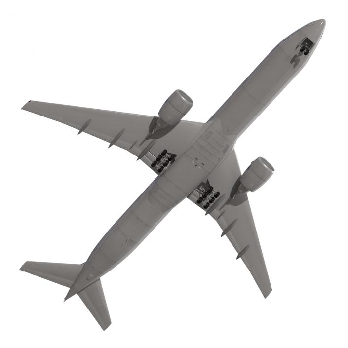 3D model Boeing 777-300 Air France