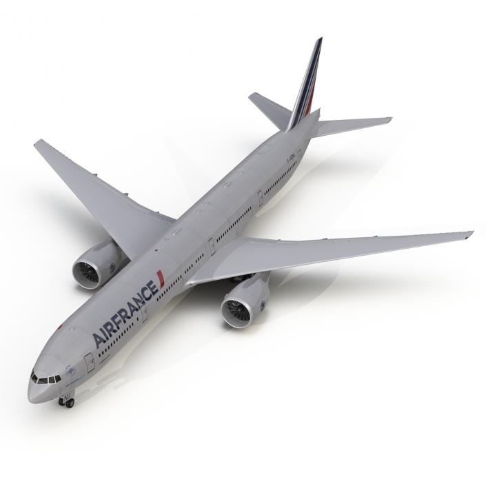 3D model Boeing 777-300 Air France