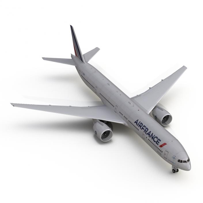 3D model Boeing 777-300 Air France