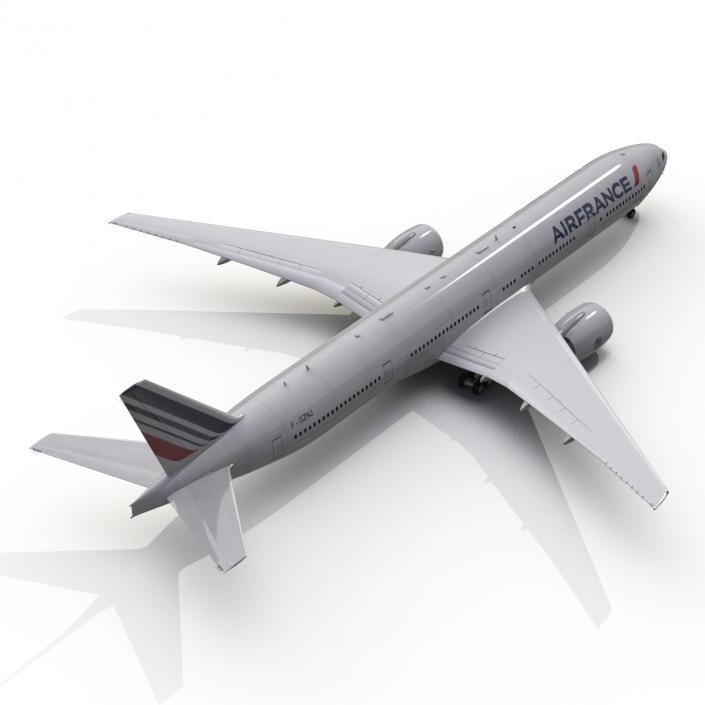 3D model Boeing 777-300 Air France