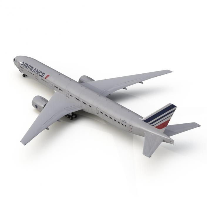 3D model Boeing 777-300 Air France