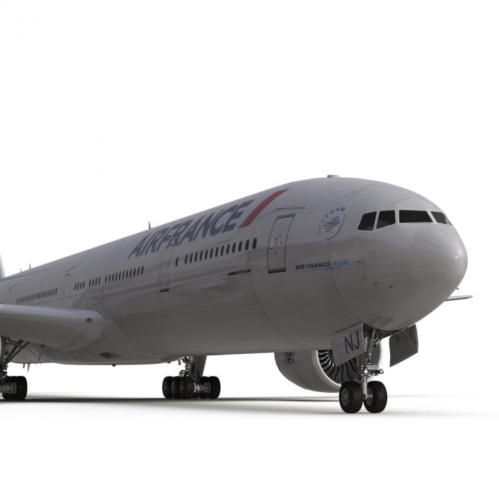 3D model Boeing 777-300 Air France