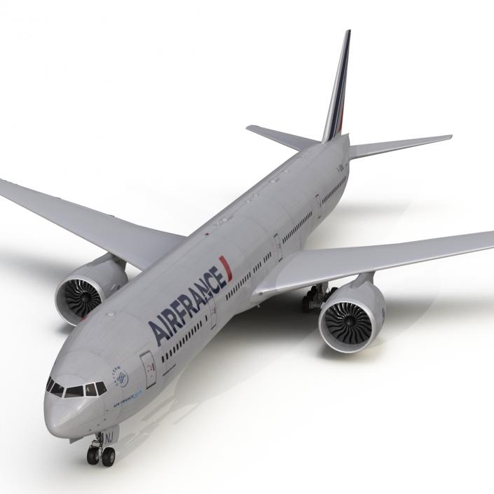 3D model Boeing 777-300 Air France