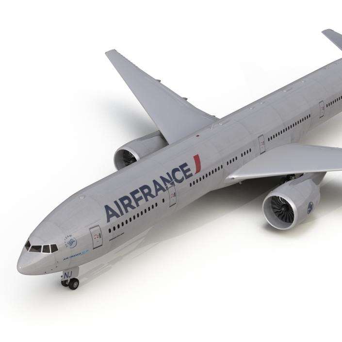 3D model Boeing 777-300 Air France