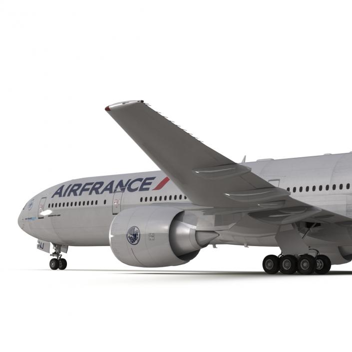 3D model Boeing 777-300 Air France