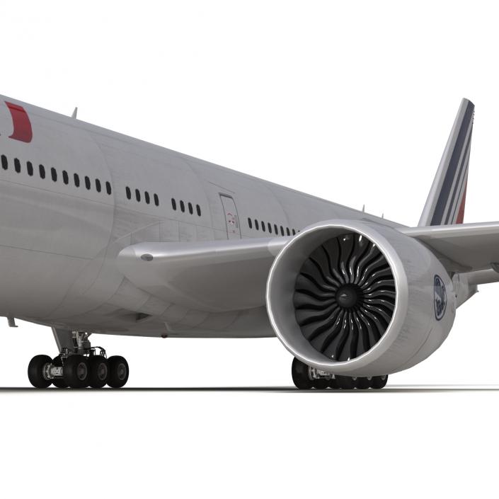 3D model Boeing 777-300 Air France