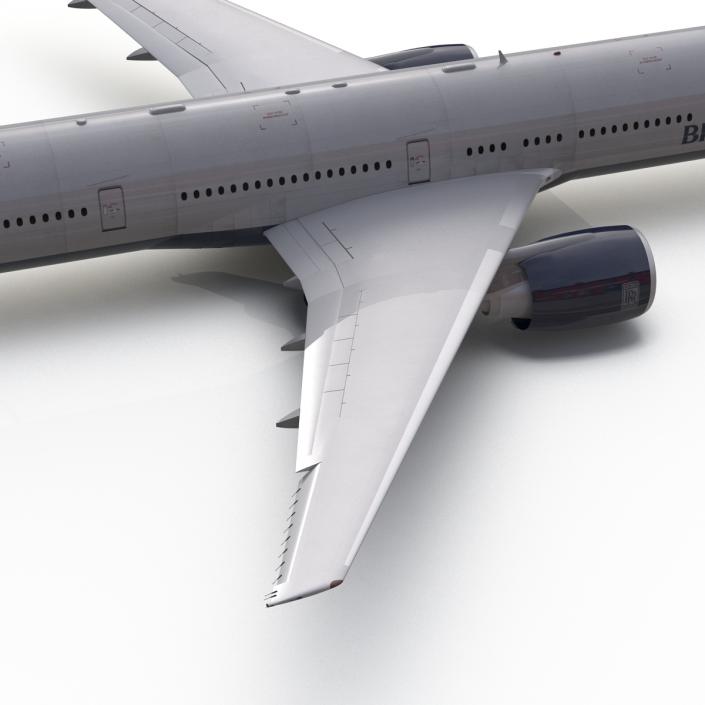 3D model Boeing 777-300 British Airways