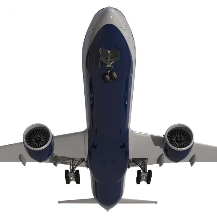 3D model Boeing 777-300 British Airways