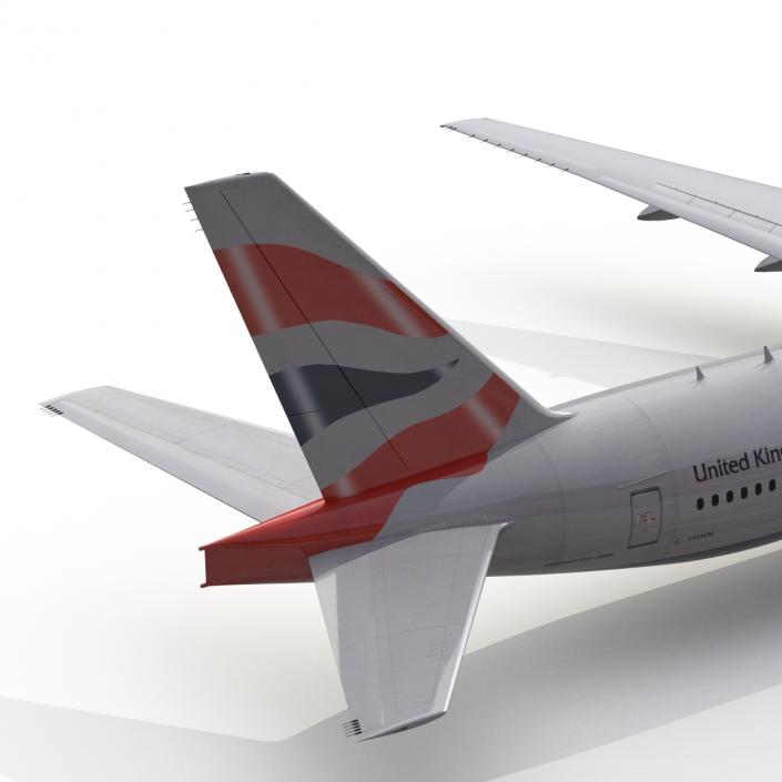 3D model Boeing 777-300 British Airways