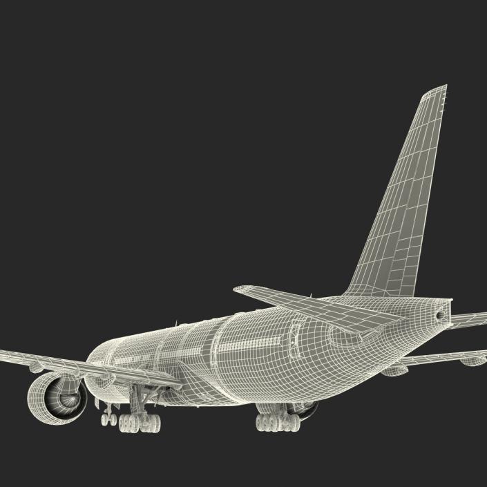 3D model Boeing 777-300 British Airways