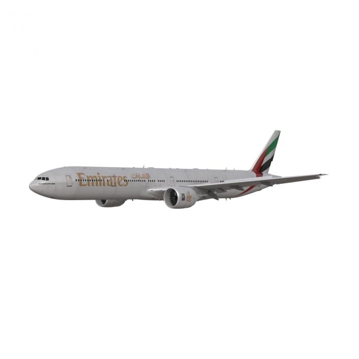 Boeing 777-300 Emirates Airlines 3D