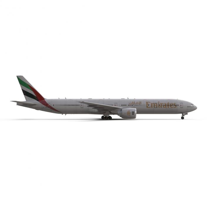 Boeing 777-300 Emirates Airlines 3D