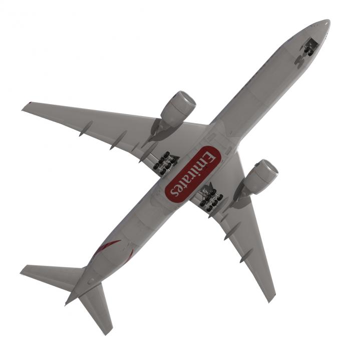 Boeing 777-300 Emirates Airlines 3D