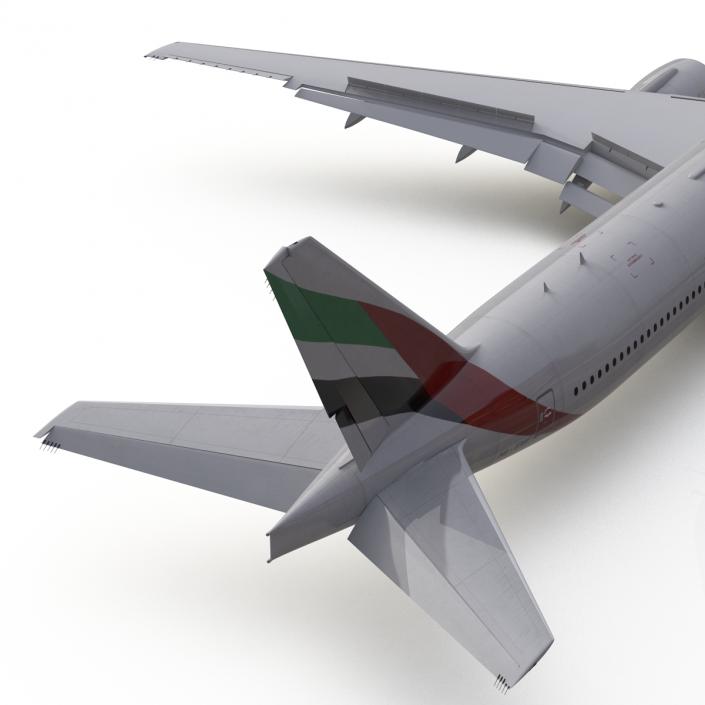 Boeing 777-300 Emirates Airlines 3D