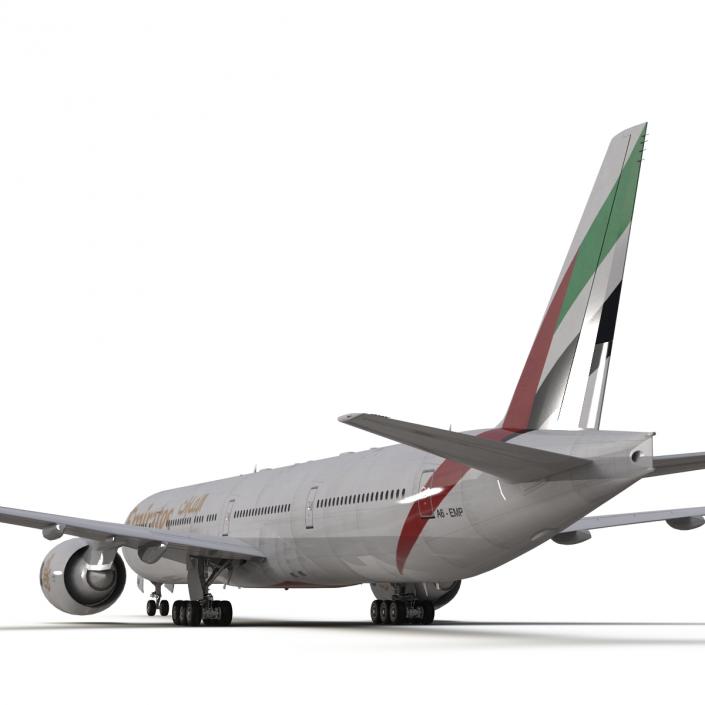 Boeing 777-300 Emirates Airlines 3D