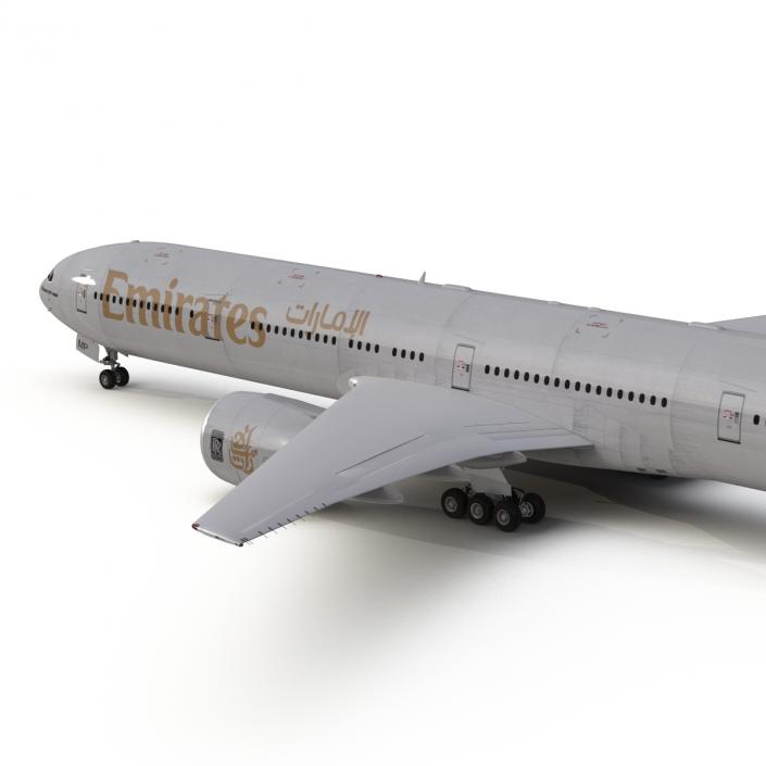 Boeing 777-300 Emirates Airlines 3D