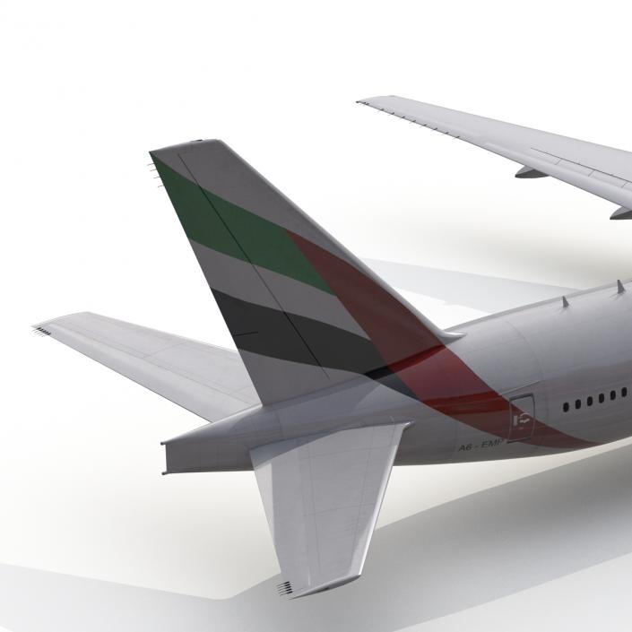 Boeing 777-300 Emirates Airlines 3D