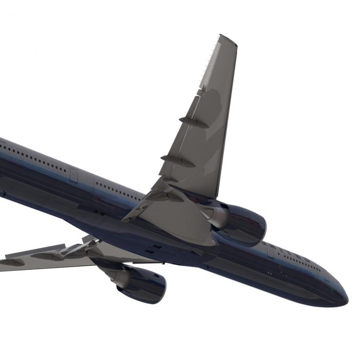 3D model Boeing 777-300 United Airlines