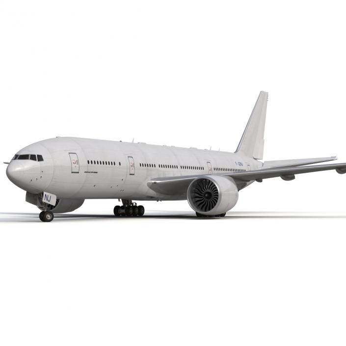 Boeing 777-200LR Generic 3D model