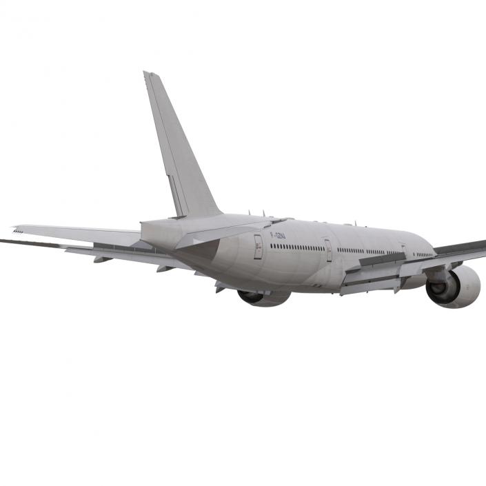 Boeing 777-200LR Generic 3D model