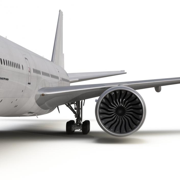 Boeing 777-200LR Generic 3D model