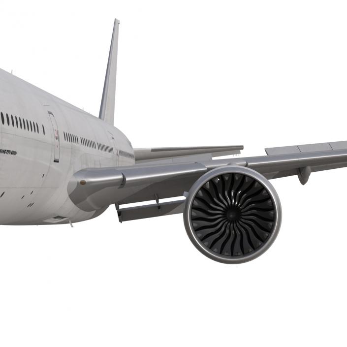 Boeing 777-200LR Generic 3D model