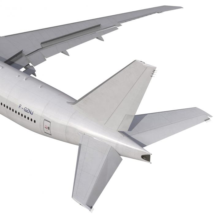 Boeing 777-200LR Generic 3D model