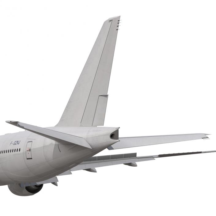 Boeing 777-200LR Generic 3D model