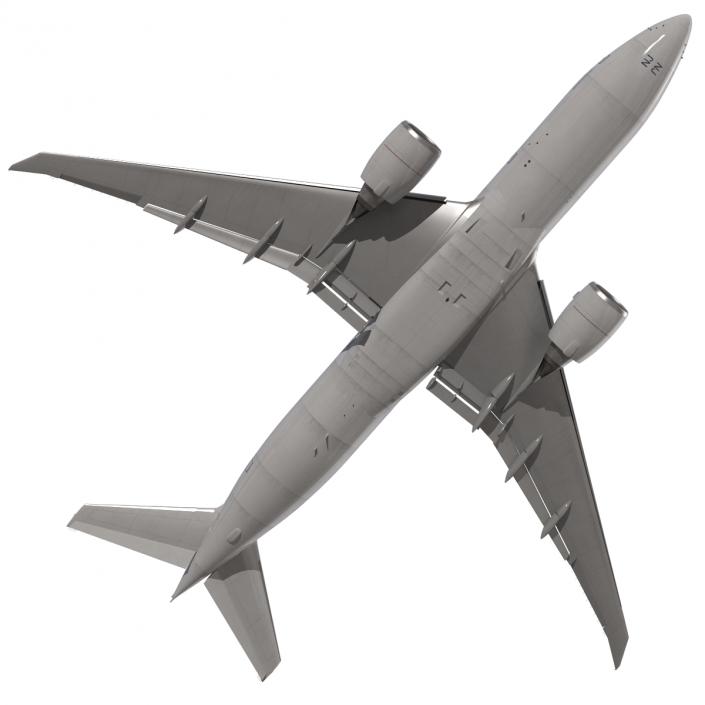 Boeing 777-200LR Generic 3D model