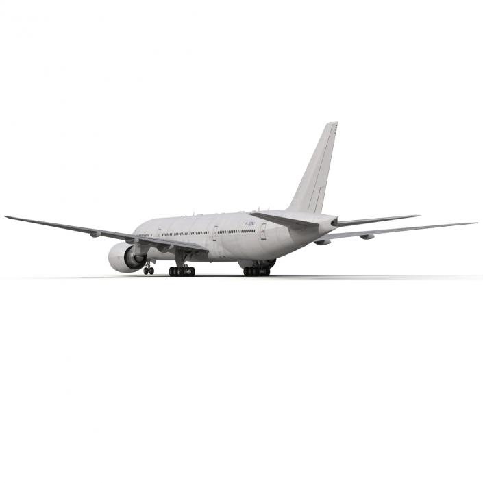 Boeing 777-200LR Generic 3D model