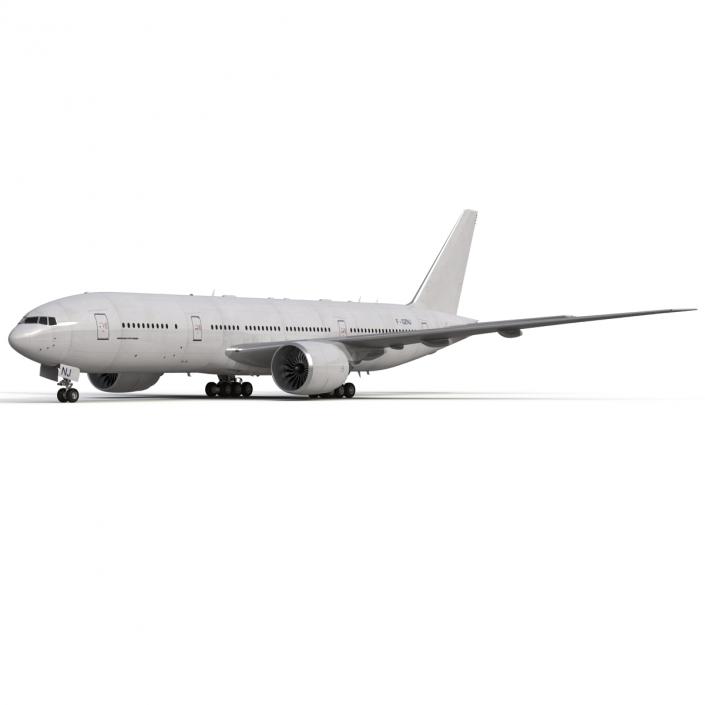 Boeing 777-200LR Generic 3D model