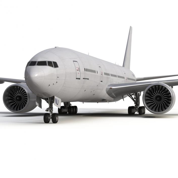 Boeing 777-200LR Generic 3D model